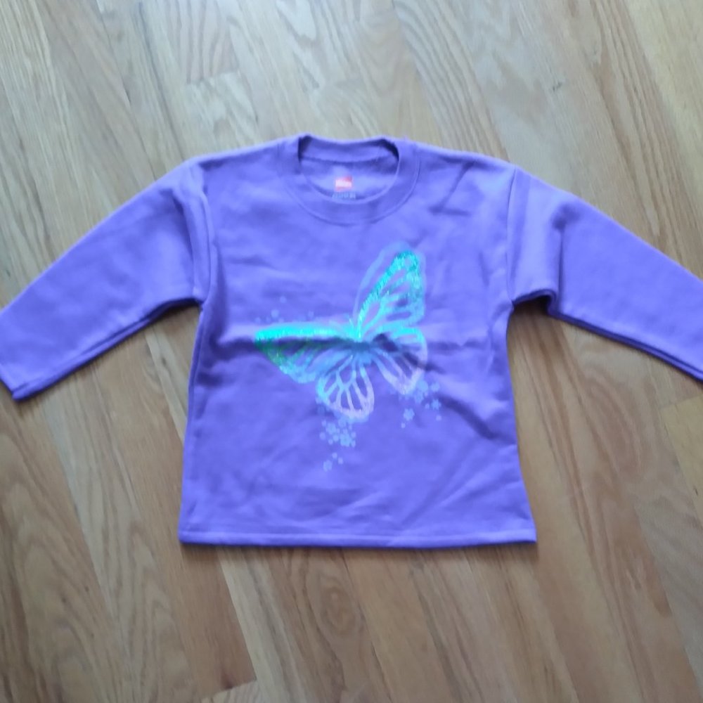 Hanes butterflies swear shirt